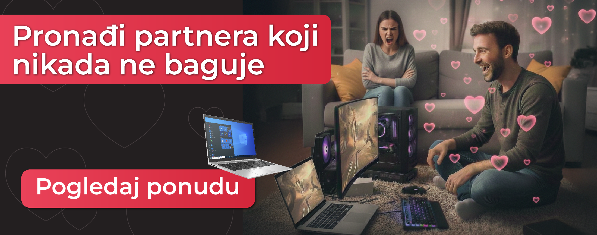 dan zaljubljenih, laptop, snizenje