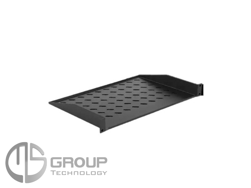 Mirsan polica fiksna 400mm rack 19/1U